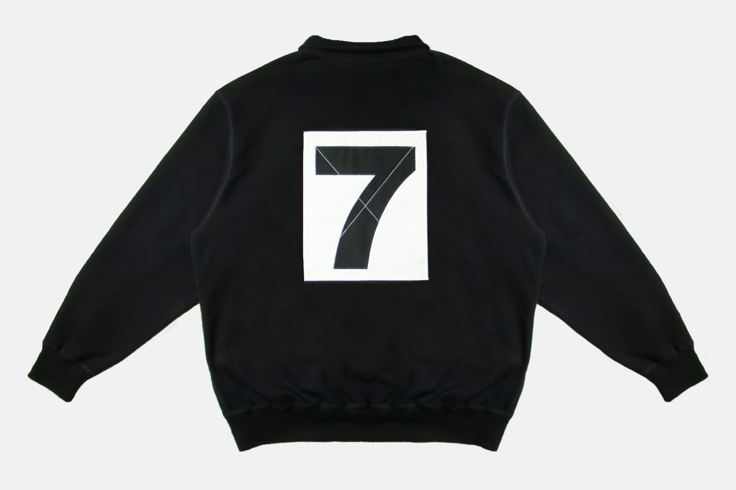 Letterman Pullover Back