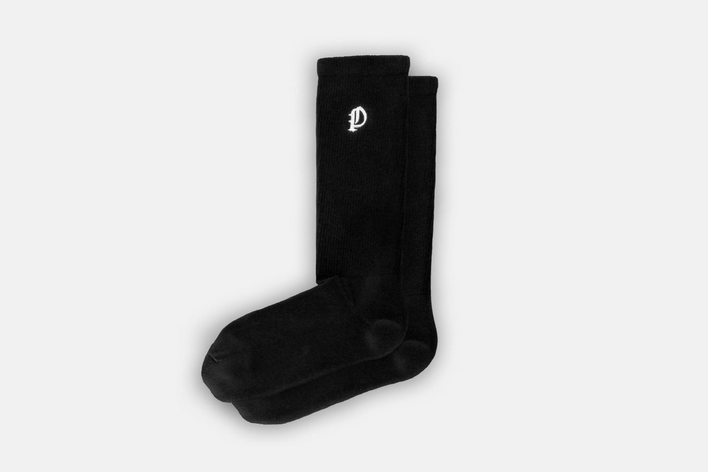 Black Paradigm Letterman Sock