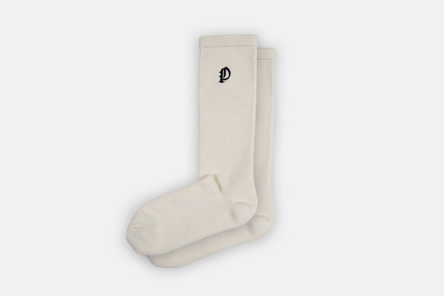 Creme Paradigm Letterman Sock