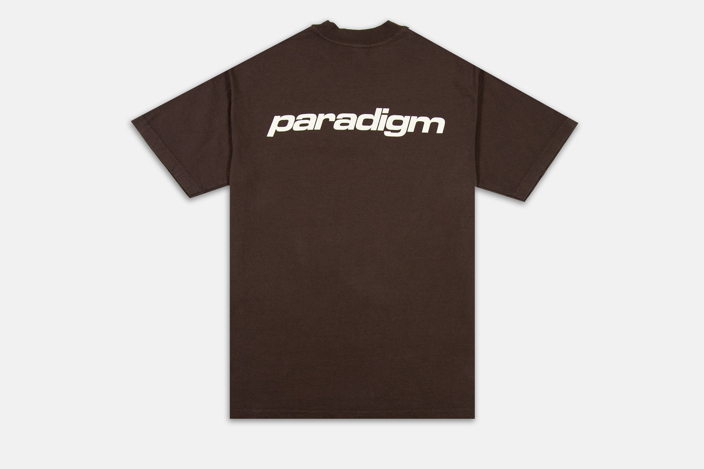 FW21 Chocolate Paradigm Logo Tee Back