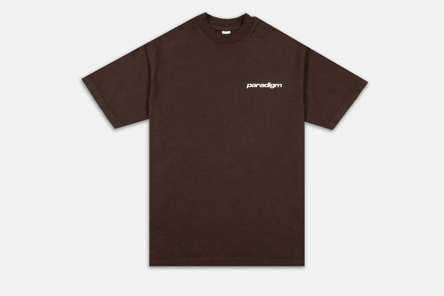 FW21 Chocolate Paradigm Logo Tee Front